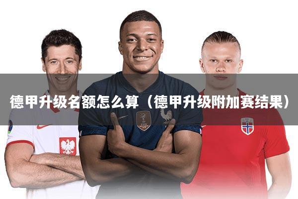 德甲升级名额怎么算(德甲升级附加赛结果)